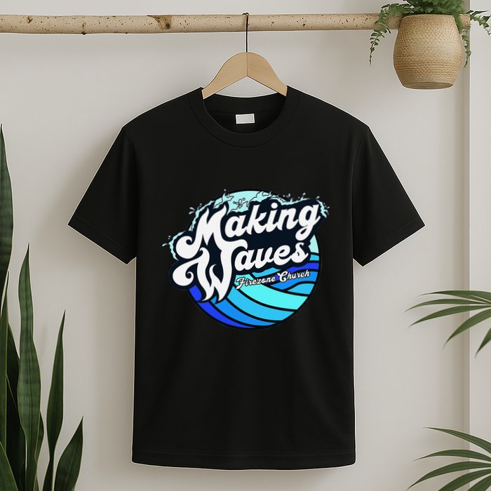 Making Waves Fun And Vibrant Design T-Shirt