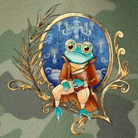 Magic Wizard Frog Fantasy Legacy Tie Dye Trucker Hat