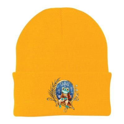 Magic Wizard Frog Fantasy Knit Cap Winter Beanie