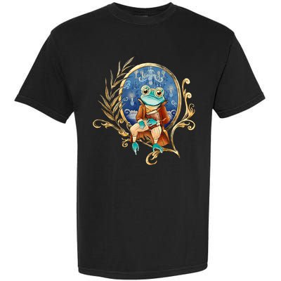Magic Wizard Frog Fantasy Garment-Dyed Heavyweight T-Shirt