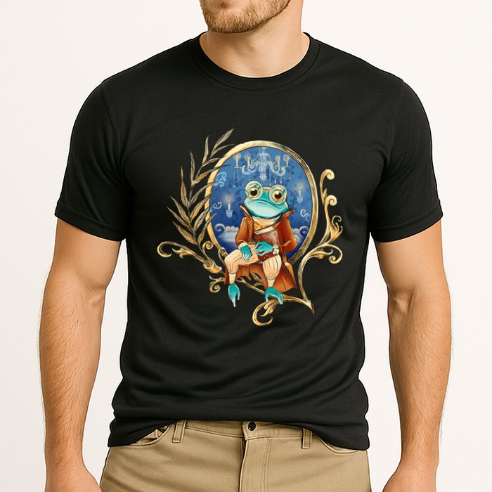Magic Wizard Frog Fantasy Performance Shirt