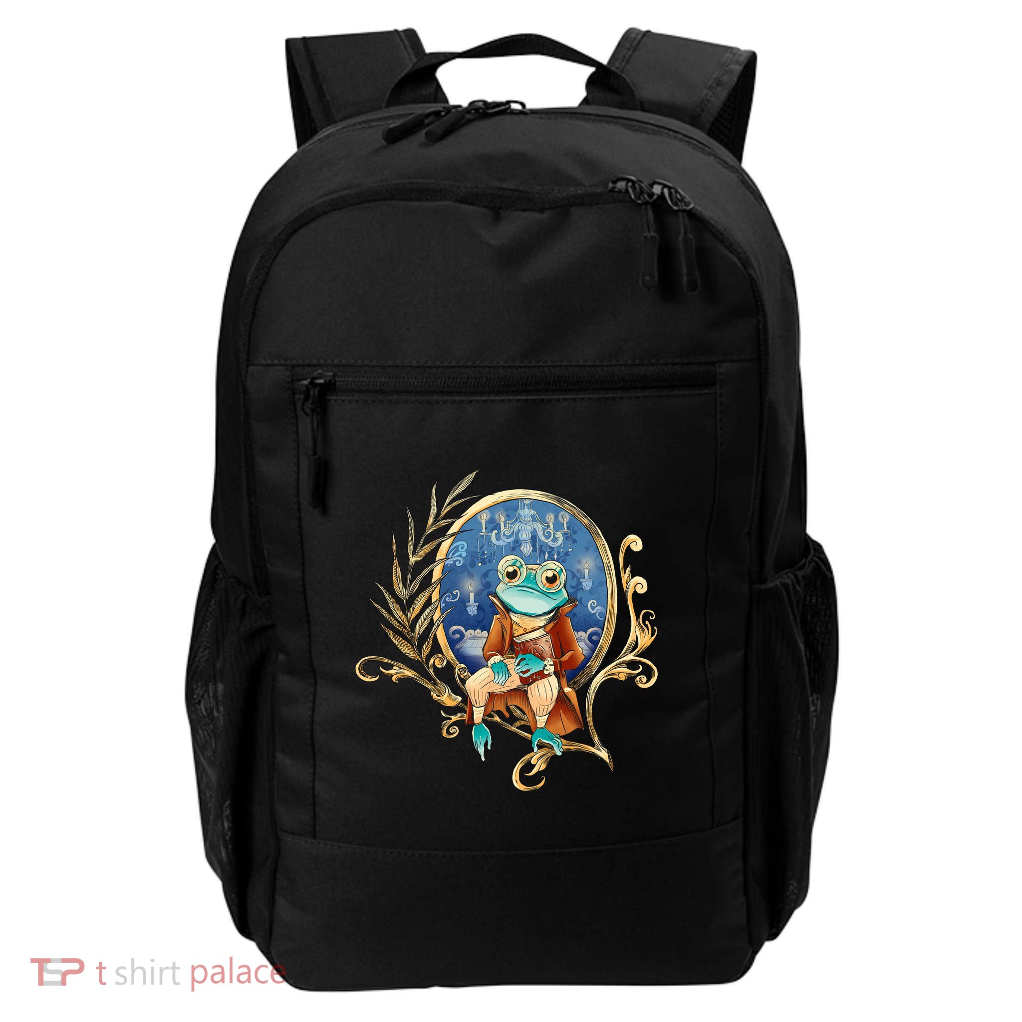 Magic Wizard Frog Fantasy Daily Commute Backpack
