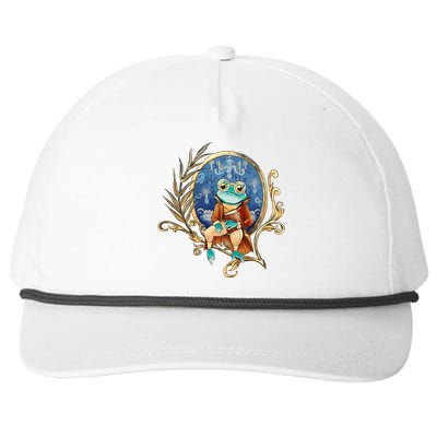 Magic Wizard Frog Fantasy Snapback Five-Panel Rope Hat