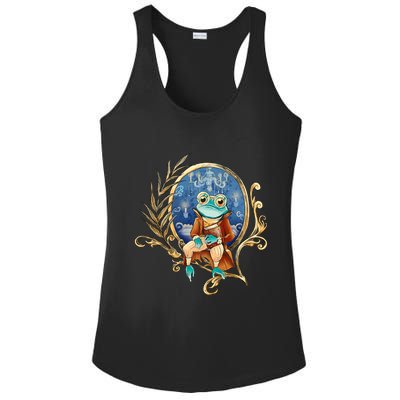 Magic Wizard Frog Fantasy Ladies PosiCharge Competitor Racerback Tank