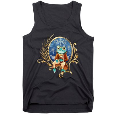 Magic Wizard Frog Fantasy Tank Top