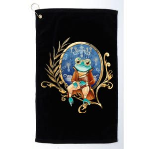 Magic Wizard Frog Fantasy Platinum Collection Golf Towel