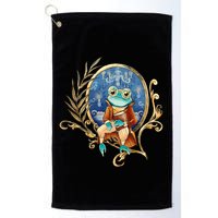 Magic Wizard Frog Fantasy Golf Towel