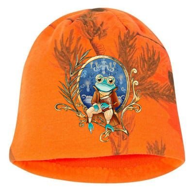 Magic Wizard Frog Fantasy Kati - Camo Knit Beanie