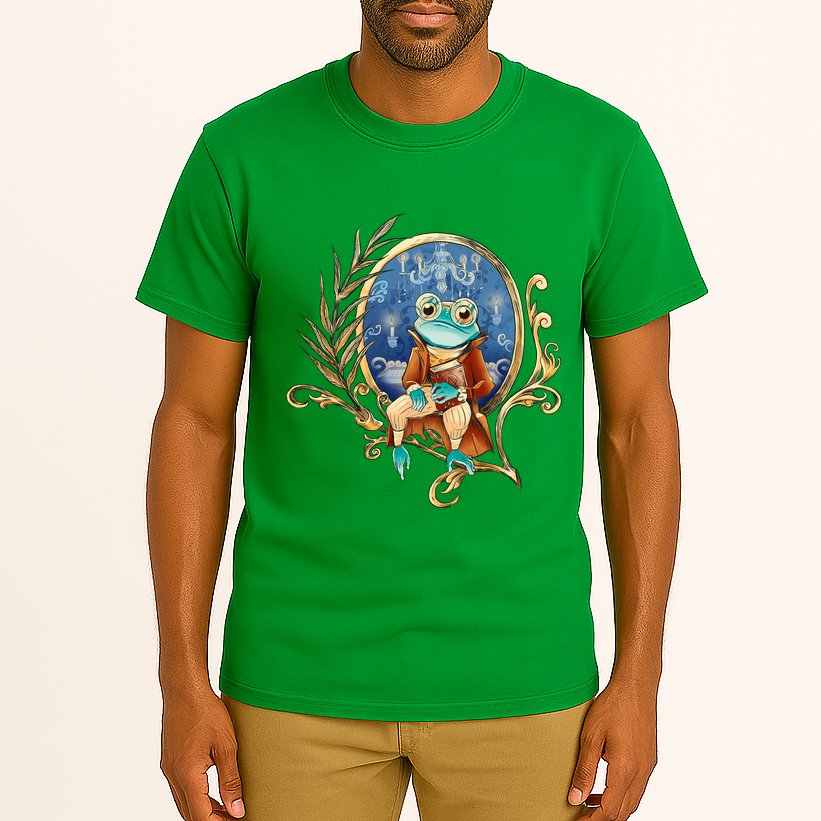 Magic Wizard Frog Fantasy Tall T-Shirt