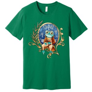 Magic Wizard Frog Fantasy Premium T-Shirt