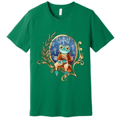 Magic Wizard Frog Fantasy Premium T-Shirt