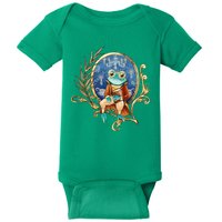 Magic Wizard Frog Fantasy Baby Bodysuit