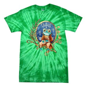 Magic Wizard Frog Fantasy Tie-Dye T-Shirt