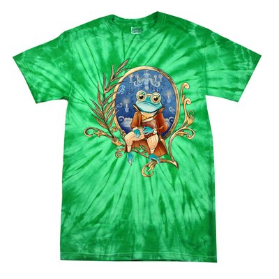 Magic Wizard Frog Fantasy Tie-Dye T-Shirt