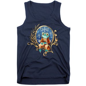 Magic Wizard Frog Fantasy Tank Top