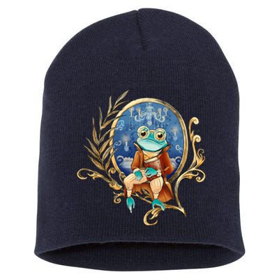 Magic Wizard Frog Fantasy Short Acrylic Beanie