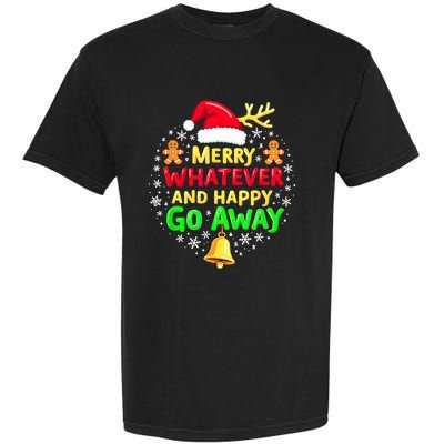 Merry Whatever Funny Christmas Quote Ugly Xmas Pj Garment-Dyed Heavyweight T-Shirt