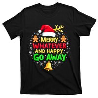 Merry Whatever Funny Christmas Quote Ugly Xmas Pj T-Shirt