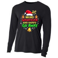 Merry Whatever Funny Christmas Quote Ugly Xmas Pj Cooling Performance Long Sleeve Crew