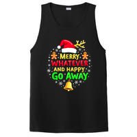 Merry Whatever Funny Christmas Quote Ugly Xmas Pj PosiCharge Competitor Tank