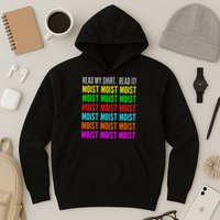 Moist Word Funny Read My For Moisture And Moist Lover Hoodie