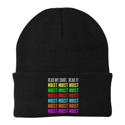 Moist Word Funny Read My For Moisture And Moist Lover Beanie