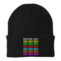 Moist Word Funny Read My For Moisture And Moist Lover Beanie