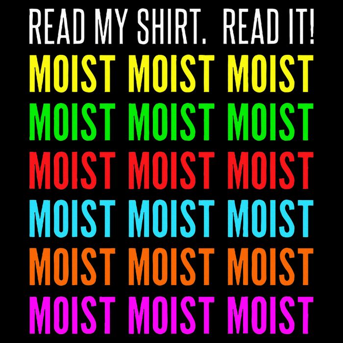 Moist Word Funny Read My For Moisture And Moist Lover Drawstring Bag