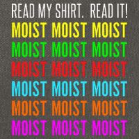 Moist Word Funny Read My For Moisture And Moist Lover Cotton Canvas Backpack
