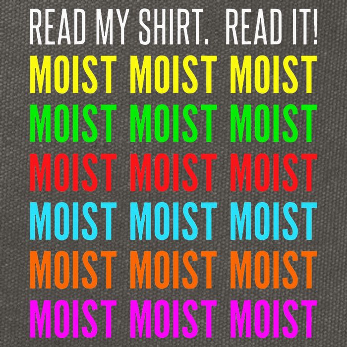 Moist Word Funny Read My For Moisture And Moist Lover Cotton Canvas Backpack