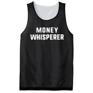 Money Whisperer Funny Maker Investing Finance Gift Christmas Mesh Reversible Basketball Jersey Tank