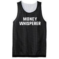 Money Whisperer Funny Maker Investing Finance Gift Christmas Mesh Reversible Basketball Jersey Tank