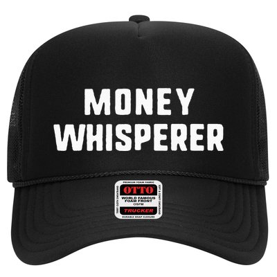 Money Whisperer Funny Maker Investing Finance Gift Christmas Trucker Hat