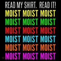 Moist Word Funny Read My For Moisture And Moist Lover High Crown Mesh Back Trucker Hat