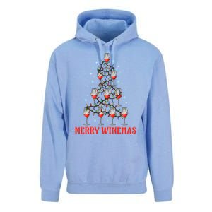 Merry Winemas Funny Ugly Christmas Gift Unisex Surf Hoodie