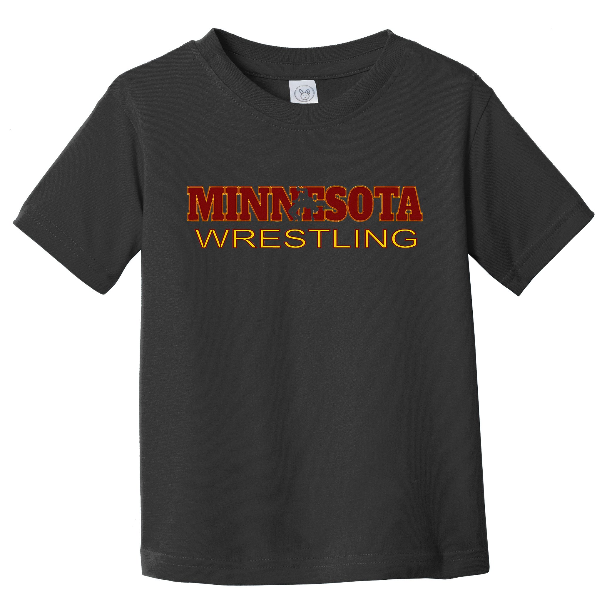 Minnesota Wrestling Freestyle Wrestler Gift State Pride Mn Toddler T-Shirt