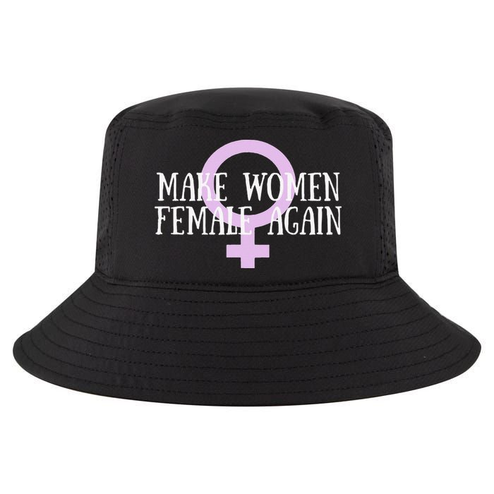 Make Wo Female Again Pro Wo Cool Comfort Performance Bucket Hat