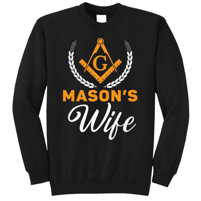 Mason's Wife Freemason Masonic Fraternal Freemasonry Sweatshirt