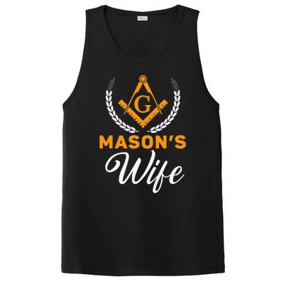 Mason's Wife Freemason Masonic Fraternal Freemasonry PosiCharge Competitor Tank