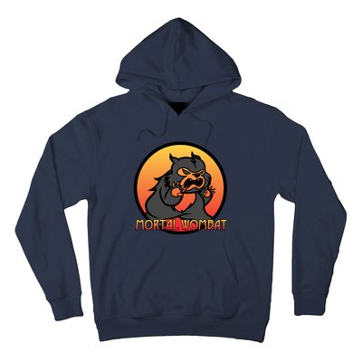 Mortal Wombat Funny Animals For Gamer Hoodie