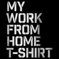 My Work From Home Shirts Drawstring Bag