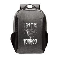Meteorologist Weather Forecaster Weatherman I Am The Tornado Vector Backpack