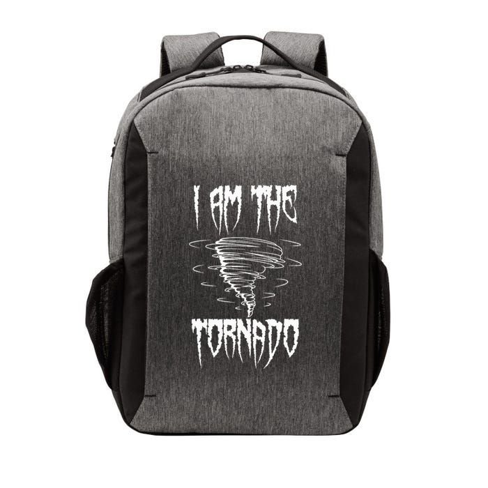 Meteorologist Weather Forecaster Weatherman I Am The Tornado Vector Backpack