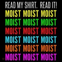 Moist Word Funny Read My For Moisture And Moist Lover High Crown Mesh Back Trucker Hat