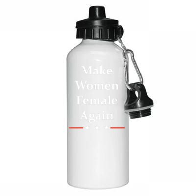 Make Women Female Again Aluminum Water Bottle 