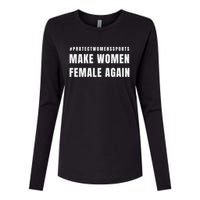 Make Women Female Again Womens Cotton Relaxed Long Sleeve T-Shirt