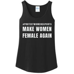 Make Women Female Again Ladies Essential Tank