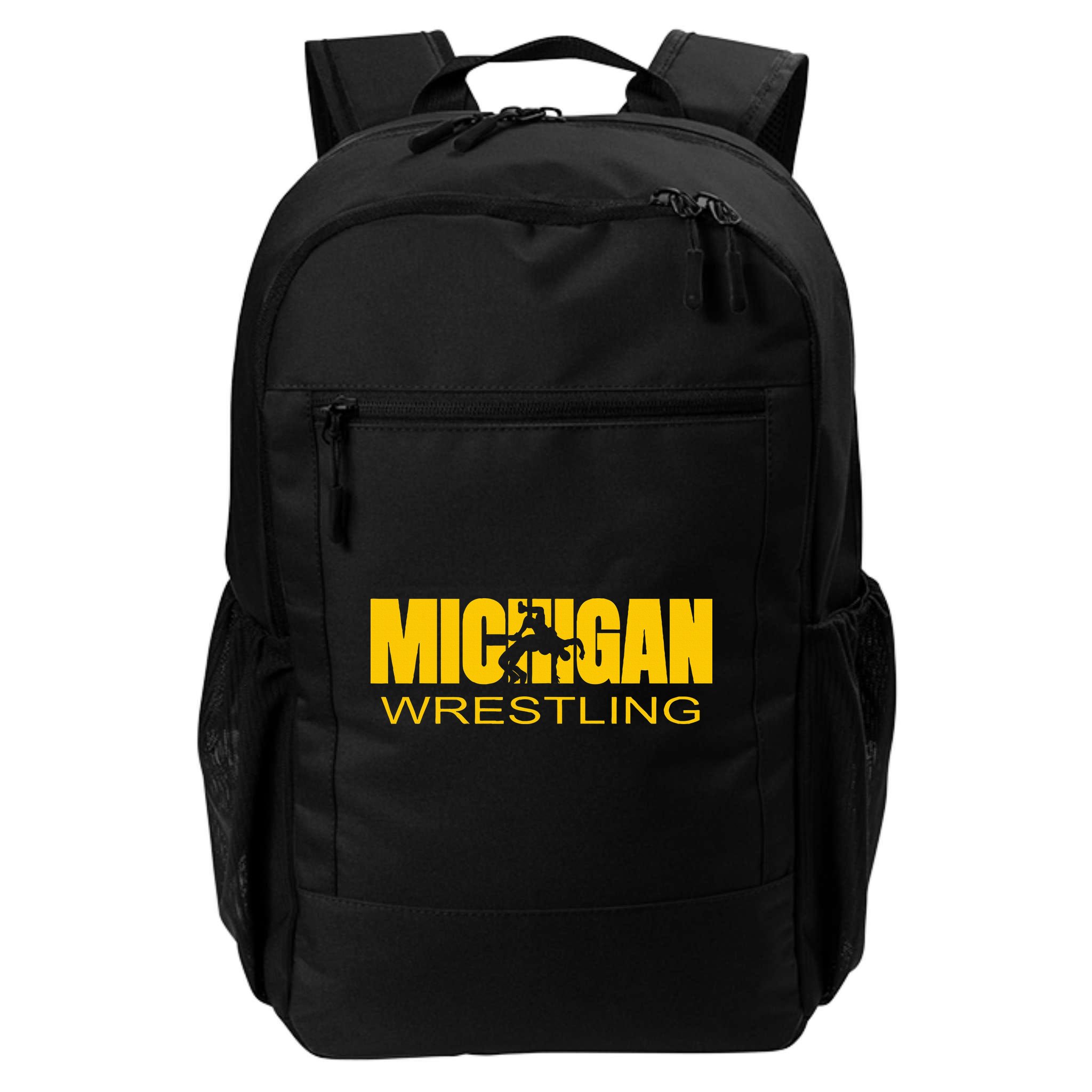 Michigan Wrestling Freestyle Wrestler Mi The Wolverine State Backpack