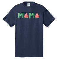 Mama Watermelon Funny Summer Fruit Gift - Great Mother's Day Tall T-Shirt