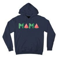 Mama Watermelon Funny Summer Fruit Gift - Great Mother's Day Tall Hoodie